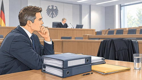Bettwanzenurteil im Gerichtssaal