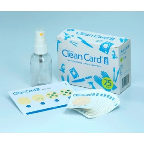 Clean Card Starter-Kit für den Hygiene-Schnelltest | Reinigungsschnelltest