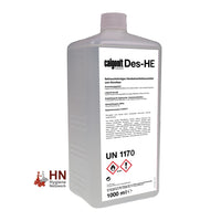Händedesinfektionsmittel gebrauchsfertig auf Alkoholbasis, calgonit Des-He Karton 12 x 1 Liter Flasche | Desinfektionsmittel