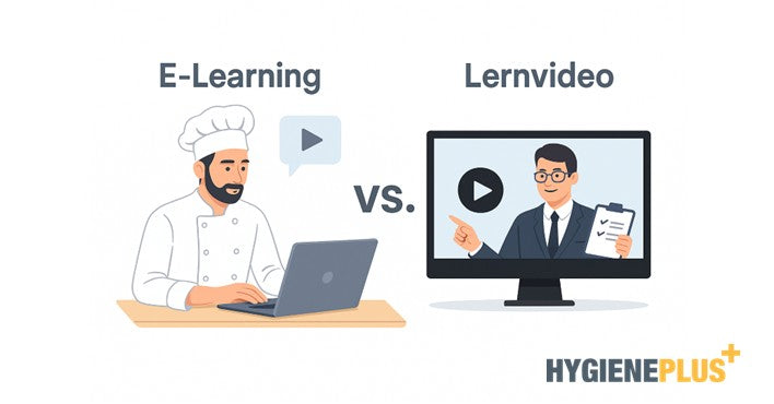 Was ist der Unterschied zwischen E-Learning und Lernvideo?