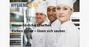 Wasserlösliche Etiketten – clever, hygienisch und HACCP-konform