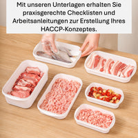HACCP-Konzept für Metzger mit Checklisten & Schulung (USB)