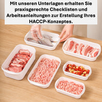 HACCP-Konzept für Gastronomie mit Checklisten & Schulung (USB)
