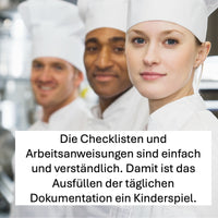 HACCP-Konzept für Gastronomie mit Checklisten & Schulung (USB)