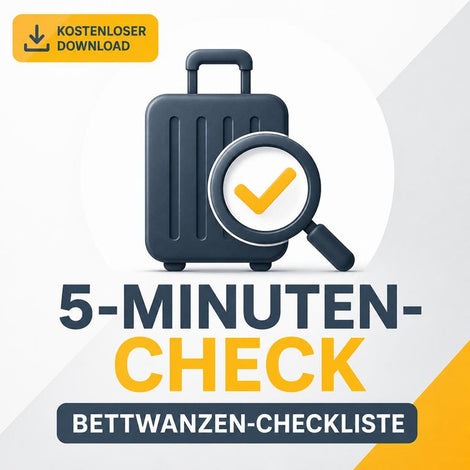 Bettwanzen-Checkliste für Hotel und Reisende