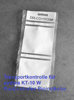 Hygienetest Bioindikator Waschmaschine KT-10W DES-CONTROLLER