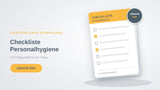 Checkliste Personalhygiene: Kostenloser Download