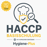 HACCP Basisschulung für Köche in der Gastronomie mit E Learning in 14 Sprachen zu Lebensmittelhygiene und sicherem Umgang mit Lebensmitteln