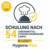 Schulung nach §4 Lebensmittelhygieneverordnung (LMHV) für Köche, Metzger und Bäcker mit E Learning in 14 Sprachen zu Lebensmittelhygiene und HACCP