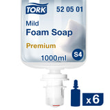 Tork milde Schaumseife S4 Allzweckseife 6 Flakons | Tork Hygiene