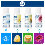 Spender für Lufterfrischer Sprays Weiß A1 | Tork Hygiene