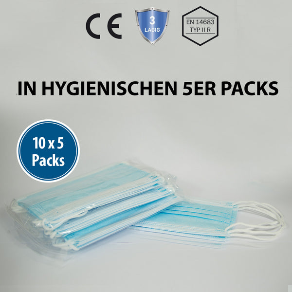 OP-Masken | Mund-Nasenschutz für Hygiene & HACCP - ab 0,08 € je Maske