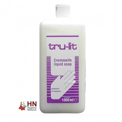 Hautwaschlotion tru-lit Cremeseife 12 x 1 ltr. | Reinigungsmittel